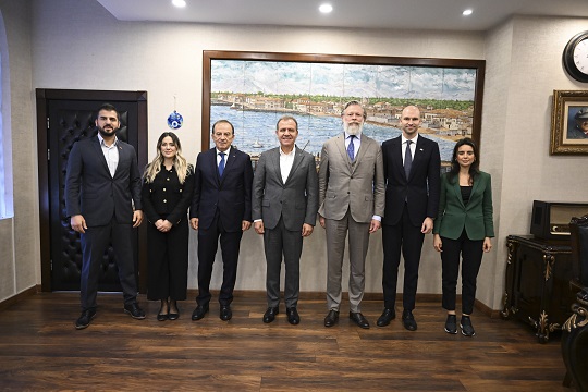İstanbul İsveç Başkonsolusu Ericson’dan Başkan Seçer’e ziyaret